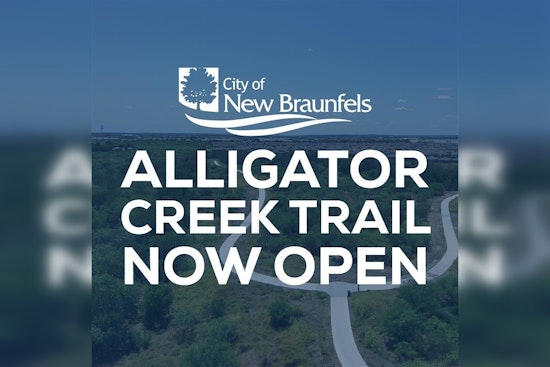 New Braunfels Unveils Scenic Alligator Creek Trail to Boost Outdoor Recreation and Community Connectivity