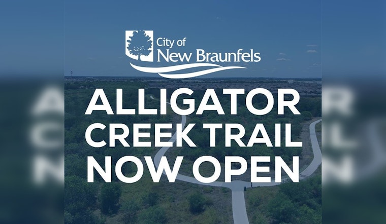 New Braunfels Unveils Scenic Alligator Creek Trail to Boost Outdoor Recreation and Community Connectivity
