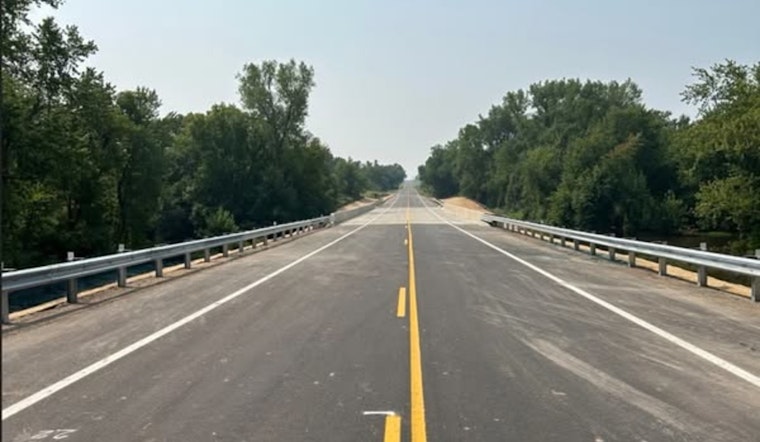 New Bridge on CSAH 5 Over North Fork Crow River Now Open, Ending Months of Detours in Middleville Township
