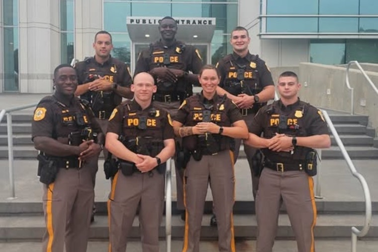 New Castle County Welcomes Seven New Officers to Police Force after Completing First Night on Patrol