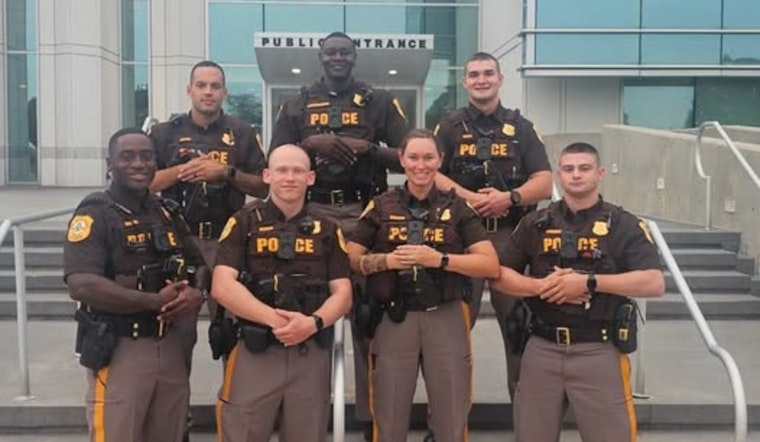 New Castle County Welcomes Seven New Officers to Police Force after Completing First Night on Patrol