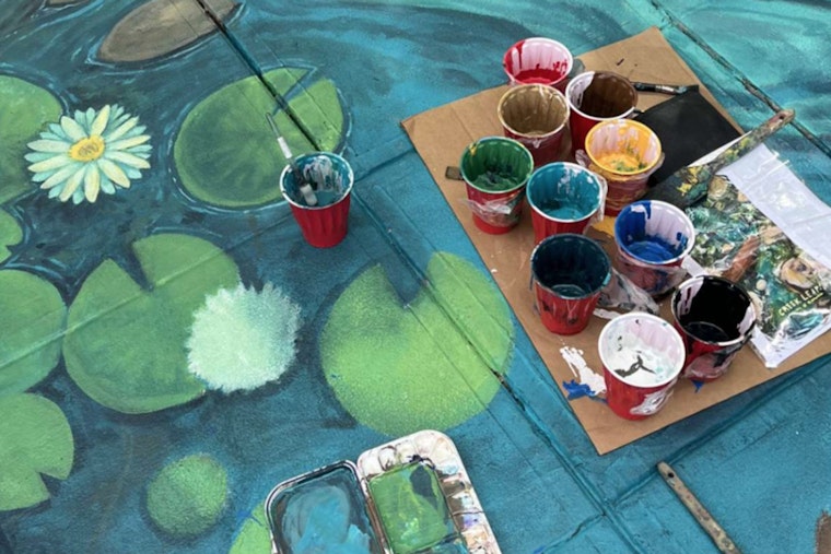 New Interactive Sidewalk Mural by Raleigh Artist Sam Greene Adds Playful Twist to North Carolina Museum of Natural Sciences Experience