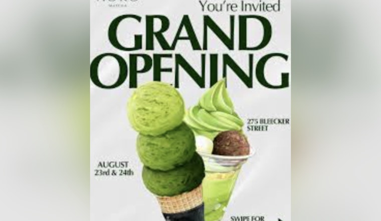 New Matcha Destination Aokō Matcha Opens in Manhattan’s West Village, Offering Unique Gelato Tasting Experience