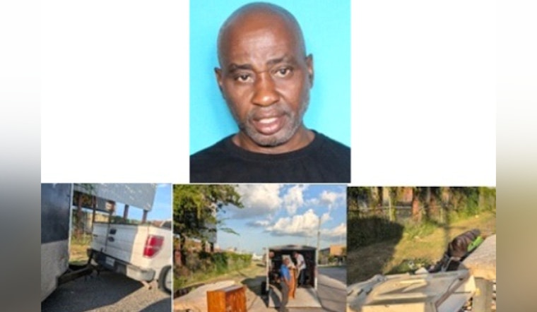 New Orleans Police Seek Public's Help in Locating Man Accused of Illegal Dumping on City Streets