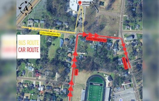 New Traffic Patterns Around Millington Intermediate School Amid Construction Starting Aug 6