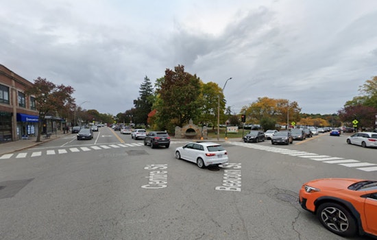 Newton Police Cite Drivers After Dispersing Massive Illegal Street Race in Newton Centre