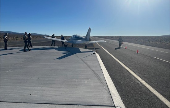 No Injuries as Aircraft Makes Unexpected Landing on US50 in Nevada, Causing Traffic Delays