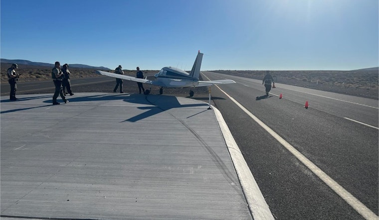 No Injuries as Aircraft Makes Unexpected Landing on US50 in Nevada, Causing Traffic Delays