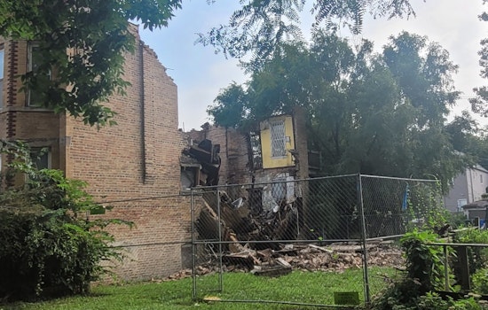 No Injuries as Vacant Building Collapses in Englewood, Authorities Investigating Cause