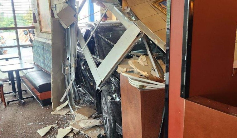No Injuries Reported as Vehicle Crashes Into Alcoa Panera Bread Restaurant