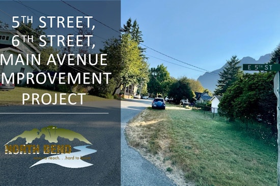 North Bend Launches Major Road Improvements: Expect Detours and Construction on 5th, 6th Streets and Main Avenue