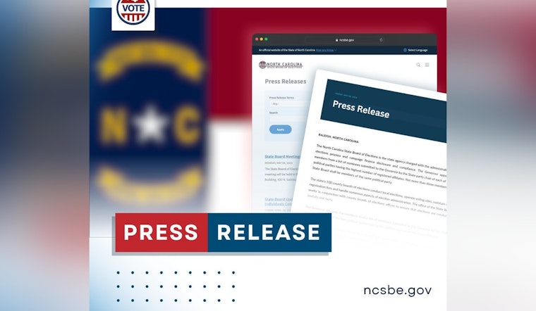 North Carolina Seeks Public Input on the Necessity of 38 Election Rules in Decennial Review