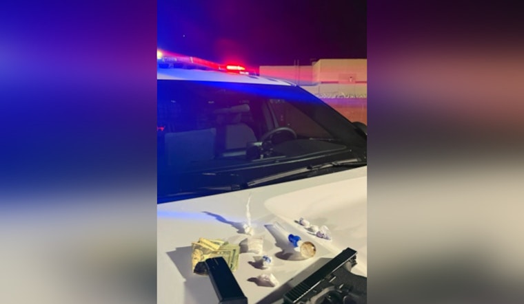North Las Vegas Police Nab Suspect with Ghost Gun and Drugs in Late-Night Sweep