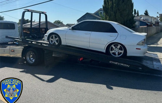Oakland Police Seize Over 130 Vehicles in Crackdown on Illegal Sideshow Activity