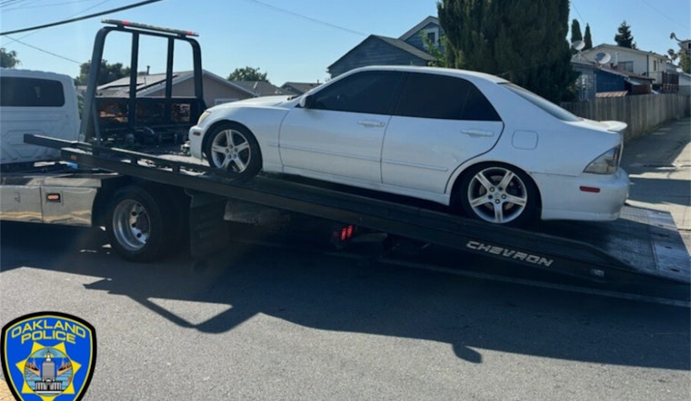 Oakland Police Seize Over 130 Vehicles in Crackdown on Illegal Sideshow Activity