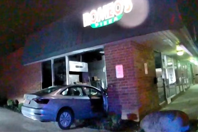 Off-Duty Cleveland Officer Suspected of DUI After Crashing Into North Olmsted Pizza Shop
