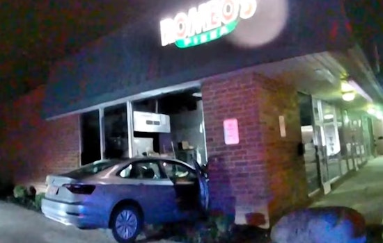 Off-Duty Cleveland Officer Suspected of DUI After Crashing Into North Olmsted Pizza Shop