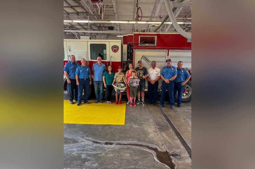 Oklahoma City Boy, 9, Hailed as Hero for Life-Saving Response in Mother's Medical Emergency