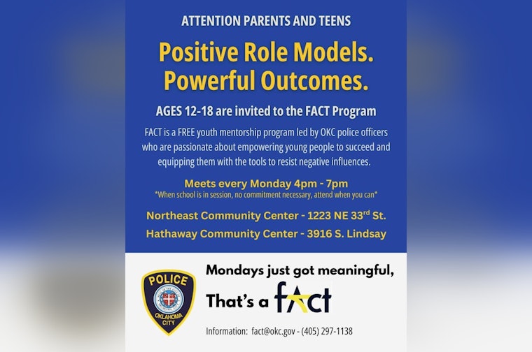 Oklahoma City Police Department Launches FACT Program for Youth Mentorship and Community Engagement