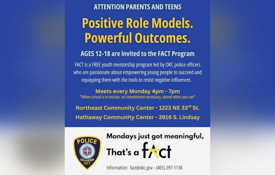 Oklahoma City Police Department Launches FACT Program for Youth Mentorship and Community Engagement