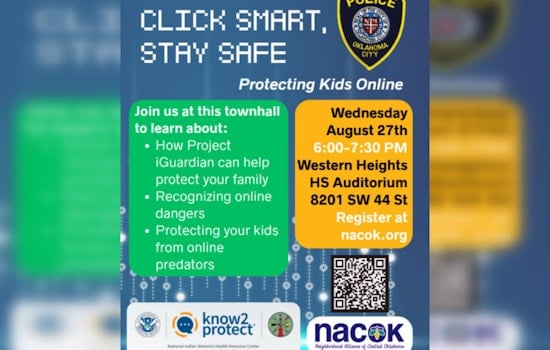 Oklahoma City Police Host 'Protecting Kids Online' Town Hall to Strengthen Cybersecurity for Children