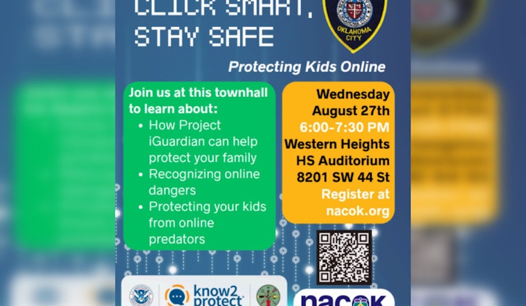 Oklahoma City Police Host 'Protecting Kids Online' Town Hall to Strengthen Cybersecurity for Children