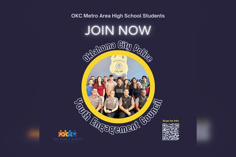 Oklahoma City Police Invites High School Students to Join Youth Engagement Council for Collaborative Dialogue