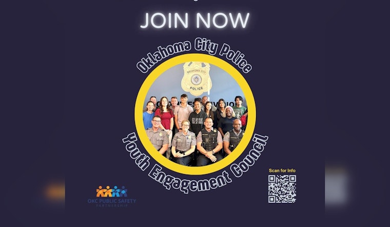 Oklahoma City Police Invites High School Students to Join Youth Engagement Council for Collaborative Dialogue