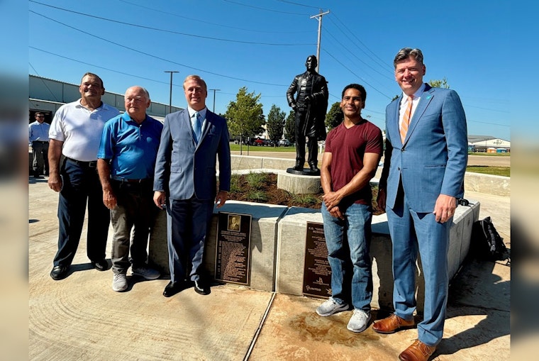 Oklahoma City Unveils Bronze Sculpture Honoring Pioneer Leader C.G. "Gristmill" Jones at OKC Fair Park