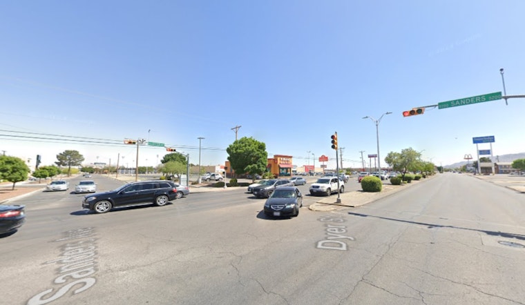 One Seriously Injured as Vehicle Hits Tree in Northeast El Paso, Intersection at Sanders and Dyer Closed for Investigation
