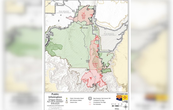 Optimism Grows as Firefighters Achieve 36% Containment of Dragon Bravo Fire at Grand Canyon