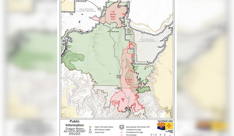 Optimism Grows as Firefighters Achieve 36% Containment of Dragon Bravo Fire at Grand Canyon