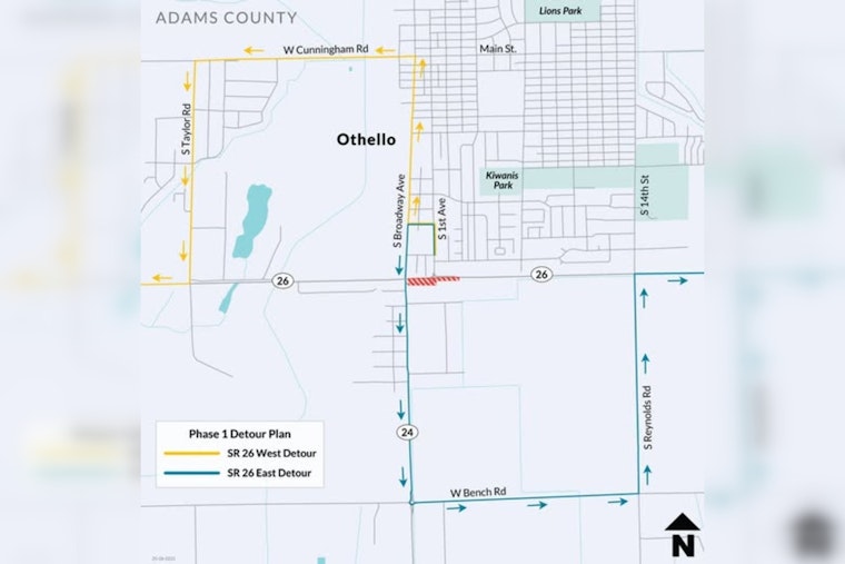 Othello Welcomes Safer Travels: WSDOT Unveils Roundabout Project with a Touch of Shakespeare