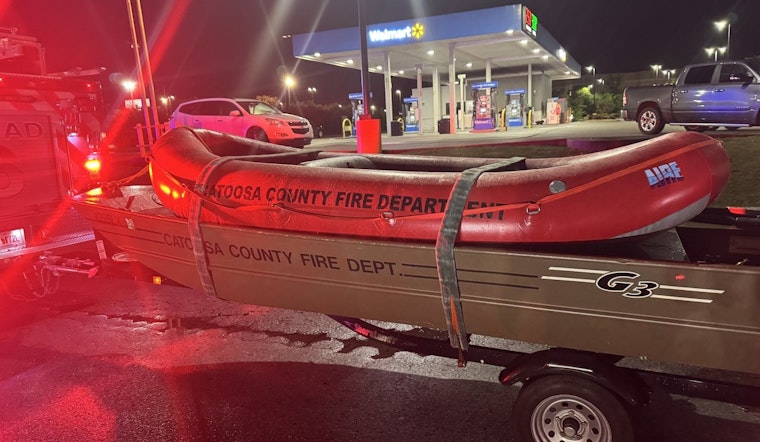 Over 100 Evacuated as Floodwaters Inundate Catoosa County, Swift Water Rescue Teams Respond in Fort Oglethorpe