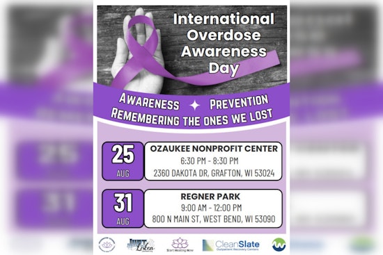 Ozaukee County Joins Global Commemoration of International Overdose Awareness Day