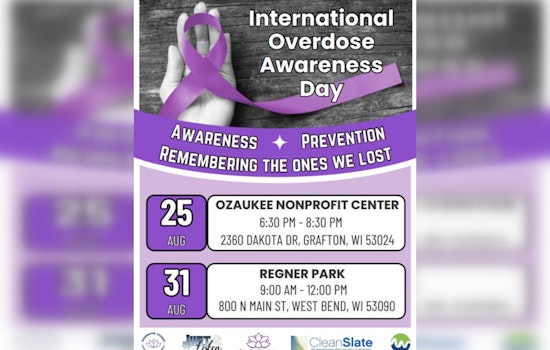 Ozaukee County Joins Global Commemoration of International Overdose Awareness Day