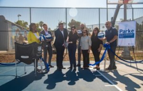 Pasadena Celebrates New Parke Groundwater Well and Revamped Basketball Courts at Villa Parke