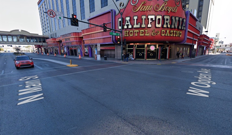 Pedestrian Hospitalized After Being Struck by Vehicle in Downtown Las Vegas, Roads Closed for Investigation
