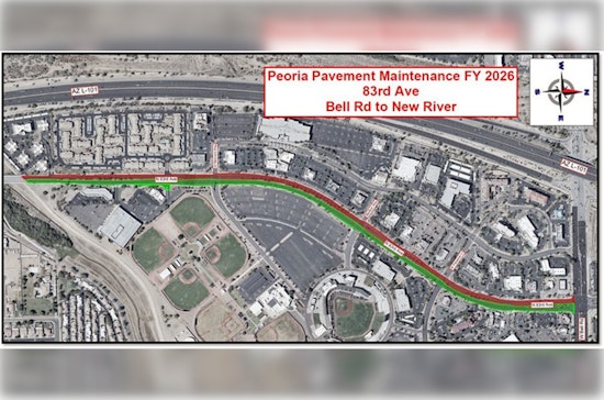 Peoria's P83 Entertainment District Faces Traffic Restrictions Amid Street Improvement Works