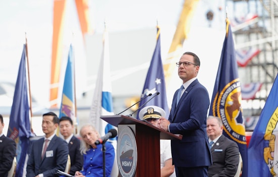 Philadelphia Navy Yard Celebrates Milestone with South Korea as Governor Shapiro Christens New Vessel, Spurs Economic Growth