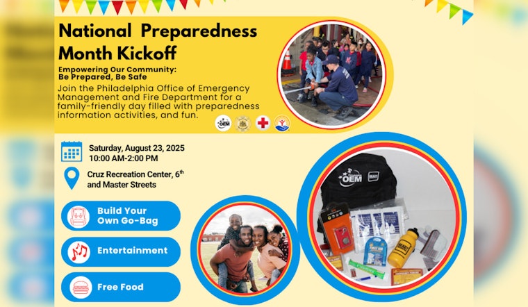 Philadelphia Office of Emergency Management Hosts Free Preparedness Workshop for Locals
