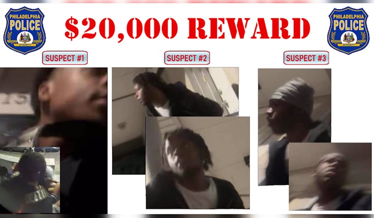 Philadelphia Plunged into Despair as Manhunt Intensifies Following Deadly Triple Homicide, $20K Reward Offered for Justice