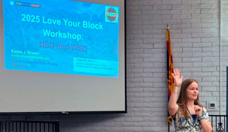 Phoenix Dedicates $40,000 to Neighborhood Sustainability Projects Focusing on Water Conservation