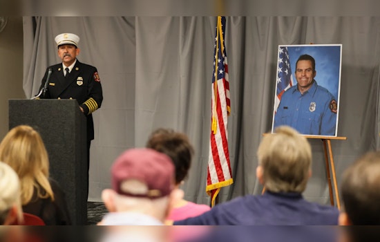 Phoenix Firefighter Adam Cauthron Posthumously Promoted to Captain Honoring 18 Years of Service