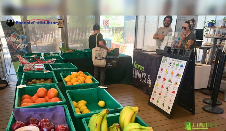 Phoenix Public Library Partners with Activate Food Arizona to Offer Fresh Produce Markets Inside Branches
