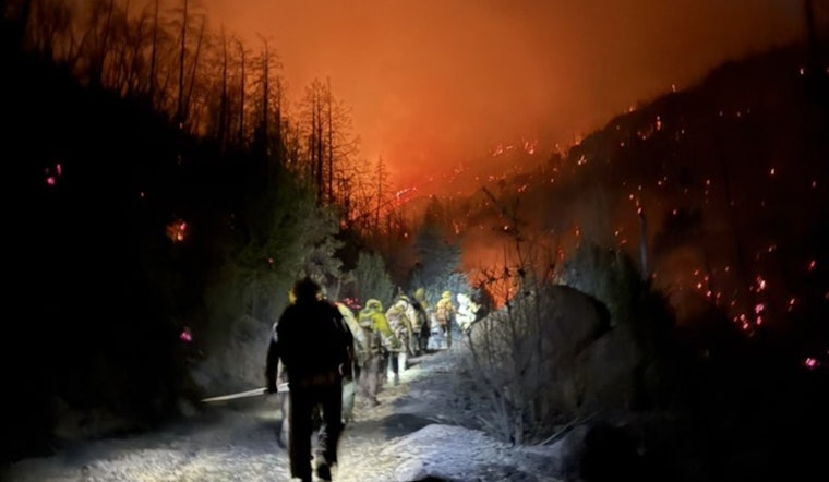 Pickett Fire Near Calistoga Swells to Over 2,100 Acres, Remaining 0% Contained with Evacuation Orders in Effect
