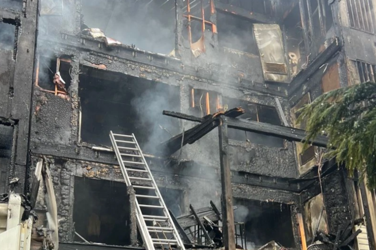 Pikesville Apartment Blaze Sparked by Lightning Strike Leaves Families Displaced, Dog Dead