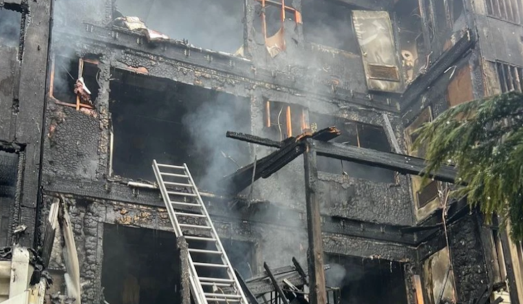 Pikesville Apartment Blaze Sparked by Lightning Strike Leaves Families Displaced, Dog Dead