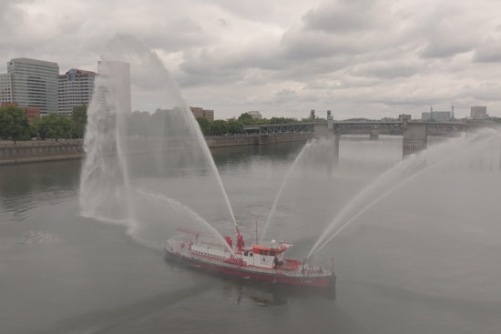 Portland Honors Retiring Fireboat David Campbell with Commemorative Ceremony at Maritime Museum