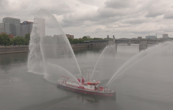 Portland Honors Retiring Fireboat David Campbell with Commemorative Ceremony at Maritime Museum